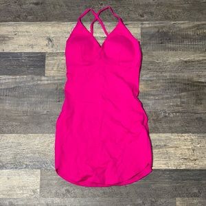 Hot Pink A’gachi dress
